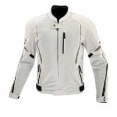 KOMINE 夏季網眼夾克護具上衣 JK-1463, 淺灰色