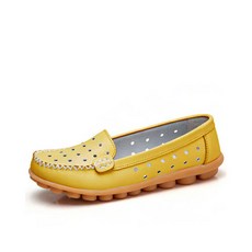 女款多種風格可能的特別日常手工皮革平底鞋