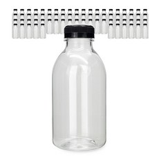 미르코리아 투명 페트병 신형 우유 병뚜껑 500ml, 72개