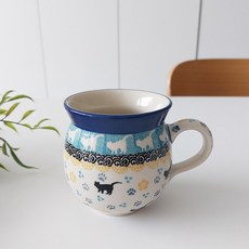 Artystyna 波蘭陶器 紳士甕形馬克杯 350ml, 1個, 2153