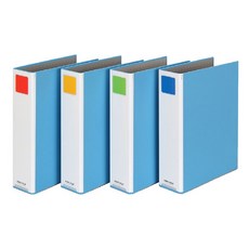 Munhwa Filing System 活頁夾 7cm*70mm, 藍色, 1套