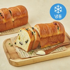 페피트파리 브리오슈 올리브 치즈 식빵 (냉동), 230g, 1개