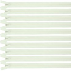 JSTrading 콘솔지퍼 60cm, 03아이보리, 10개