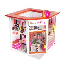 ADICO Miniature Roly Poly Donut Cafe DIY 套件, 混色