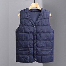 男款輕量保暖鋪棉背心