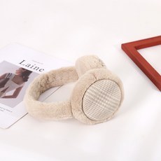 Unheav 可折疊格紋運動耳罩