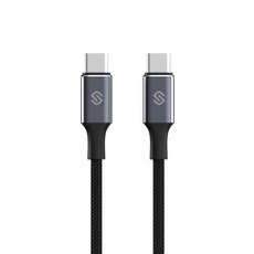 SEEK 140W C-to-C充電傳輸線 CB-CTC-38, 黑色, 1個, 120cm
