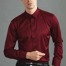 男性 Market A 商務長袖襯衫