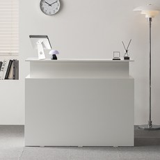 도모디자인 세리온 카운터 안내데스크 1200 방문설치, 화이트