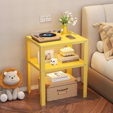 예홈 이지인스톨 2단 협탁, 옐로우, 1개