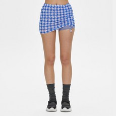 mulawear 女款時尚曲線網格罩裙 AWSDSK149