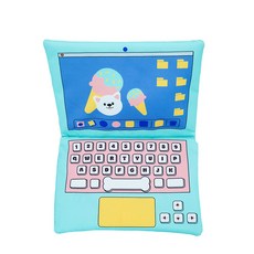 Hug Smart 狗狗筆電啾啾響紙玩具, 1個, 混合顏色