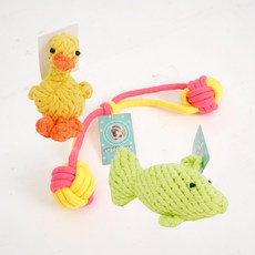 AHATOY 紅色小狗 Puppy Tug 玩具套組 E, 隨機發貨, 1套