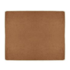 House Of Seoha 素色滾邊遊戲墊, 棕色