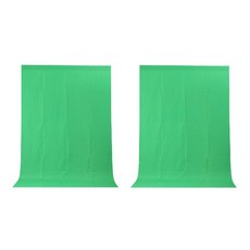 대한 베이직 폴리 촬영용 배경천 1.5 x 2m, 2개, 단일상품(그린)