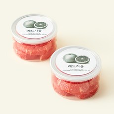 컷팅 레드 자몽, 200g, 2개