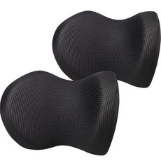 Body Official 正確姿勢車用頸枕, 黑色, 2個