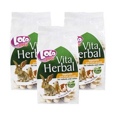 로로펫 야채과일 스트로우 간식 74137, 200g, 3개