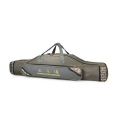 雙收納手提釣魚包, 灰色