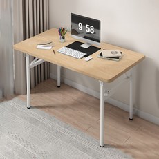 가구느낌 영접이식 책상, 네추럴 화이트