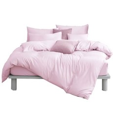 Blue Cat 藍貓 40支天絲素色床包2件組 台灣製