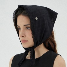 Varzar VA 弧形橢圓金屬蕾絲頭巾