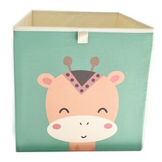 圖案印花玩具收納箱, 18 Giraffe Nick, 1個