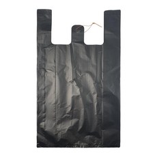 World Clean 黑色手提塑膠袋, 10L, 100個