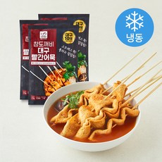 참도깨비 대구빨간어묵 370g (냉동), 3개