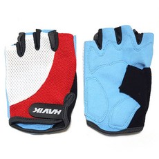 HAVIK 男士休閒自行車 Mashful 半手套, 紅+白