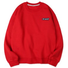 Benhit 徽標刺繡半overfit 柔軟拉絨運動衫