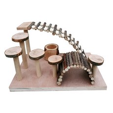 The Flow Company 蘋果木製 居家裝飾 倉鼠遊樂場 大型, B款, 1個