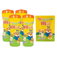 孩童星星造型手指餅乾 13g + 40g 4罐組, 穀物口味, 1組