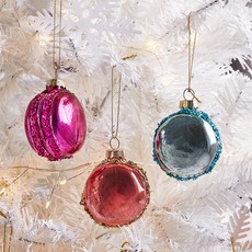 Modern House 裝飾品馬卡龍3件組, 1套, 混合色, 5.8 x 6.5 x 4.2 cm