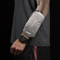 가빈 런닝 스마트폰 방수 암밴드, 그레이, 1개