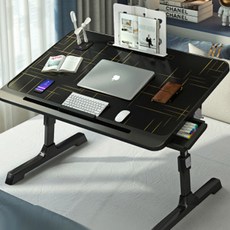 HOME RIMIUM 高級床桌高度可調節抽屜端口書架, 檢查黑色