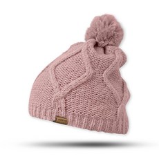 mont-bell 女款保暖防寒毛球針織毛帽 ML5CWWAK721, PINK