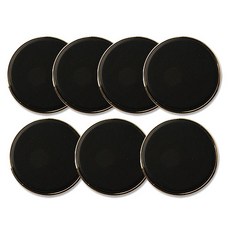 東大門鈕扣王 合金組合鈕扣 18mm, 黑色G, 7個