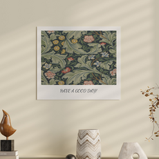 Misoroun 高級歐式魔鬼氈遮擋簾 2入, 花田