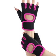 Quardi瑜珈健身雙手手套組, 粉紫色, 1個