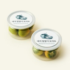 온브릭스 주식회사 농업회사법인 바로먹는 대저 짭짤이 토마토, 2개, 150g