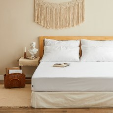 AIRE 防水床套, 白色的