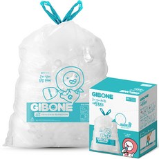 Gibone 附繩便利回收袋, 50L, 60入