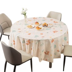 Maket Gamseong 免洗潔淨拋棄式桌布 動物森林 180 x 180 cm, 5個, 1入