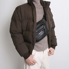 프롬미스 컬러링 웰론 숏 패딩