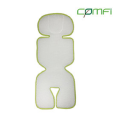香港 COMFi 透氣車墊, 白色, 1個