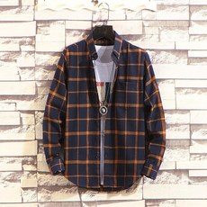 Starbin男款大格子襯衫