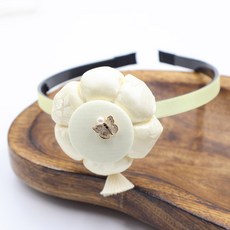 Bidan-gil 珍珠蝴蝶流蘇髮箍