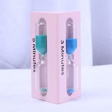 클리니스 3분 5분 7분 삼각형 모래시계, 핑크