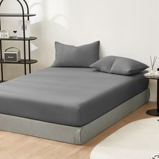 J-bedtime 床寢時光 台灣製 純色絲柔棉床包枕套組